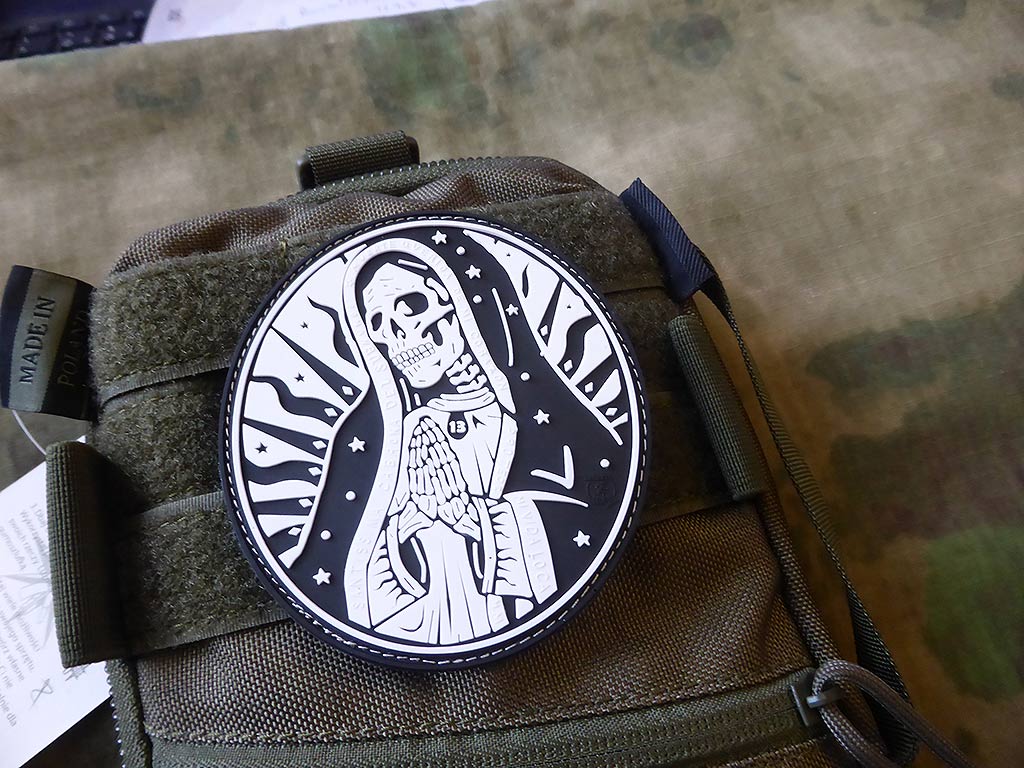 Santa Muerte Patch, swat / 3D Rubber Patch