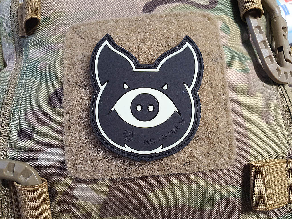 MonsterPig Patch, gid, 3D Rubber Patch - Patch Snatched