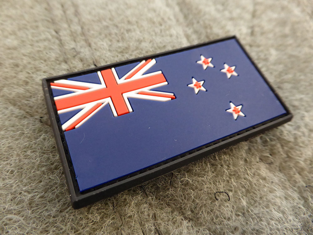 Neuseeland Flagge - Patch / 3D Rubber patch