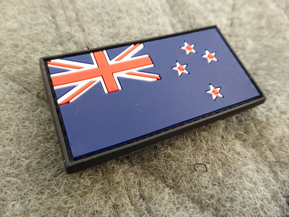 Neuseeland Flagge - Patch / 3D Rubber patch
