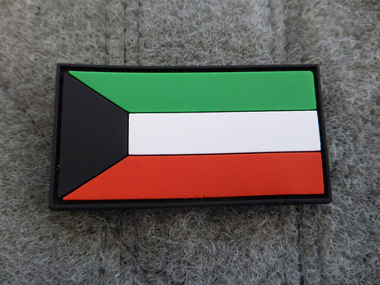 Kuwait-Flagge - Patch / 3D-Rubberpatch