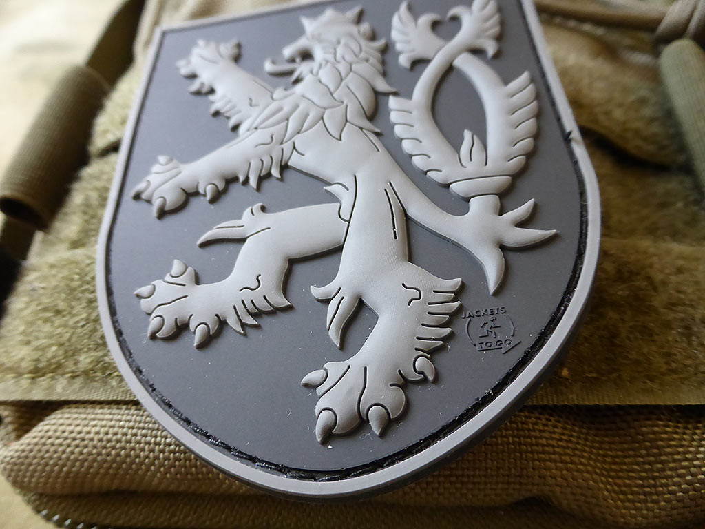 CZ Lion Shield Patch, blackops / 3D Rubber Patch