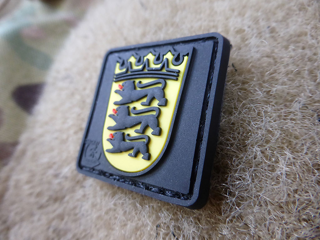 Wappen Baden-Württemberg, 30mm Patch / 3D Rubber Patch