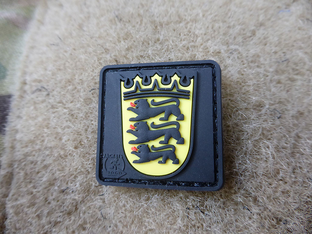 Wappen Baden-Württemberg, 30mm Patch / 3D Rubber Patch - Patch Snatched