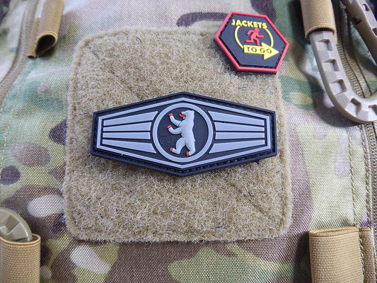 Tätigkeitsabzeichen Berlin Patch, blackops / 3D Rubber patch