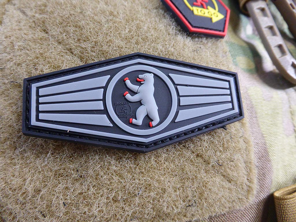 Tätigkeitsabzeichen Berlin Patch, blackops / 3D Rubber patch