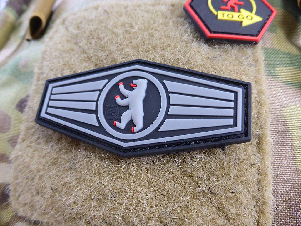 Tätigkeitsabzeichen Berlin Patch, blackops / 3D Rubber patch