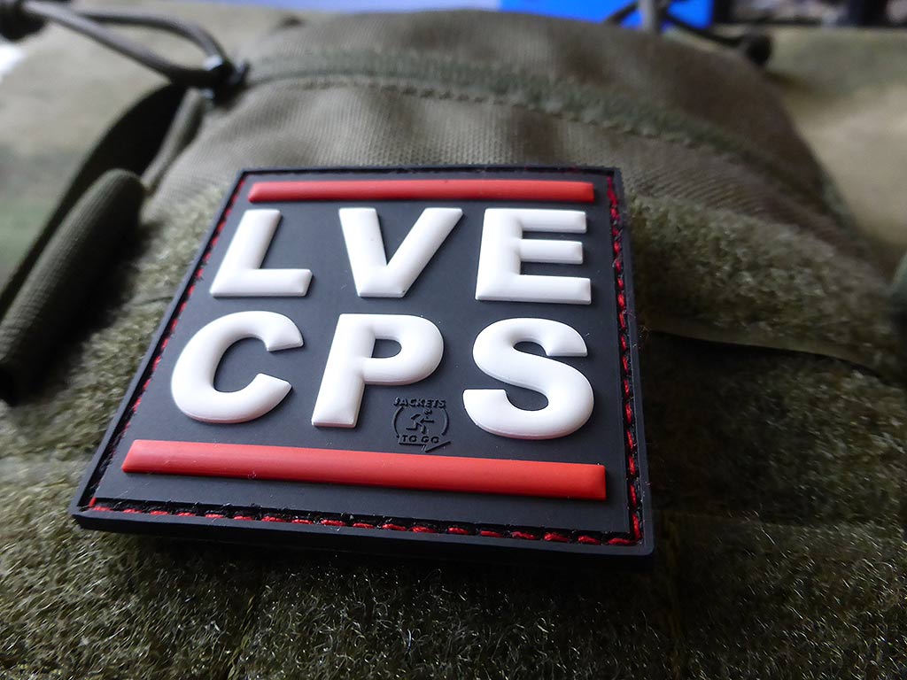 LVE CPS / LOVE COPS Patch / 3D Rubber Patch