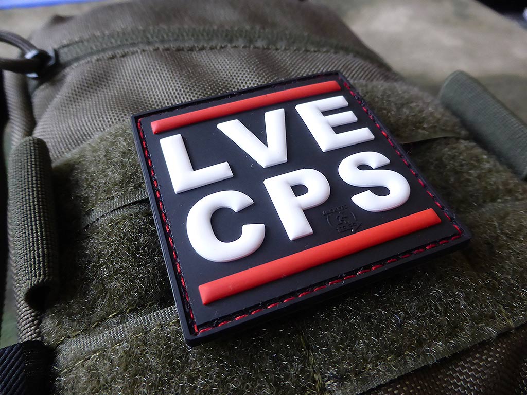 LVE CPS / LOVE COPS Patch / 3D-Rubberpatch