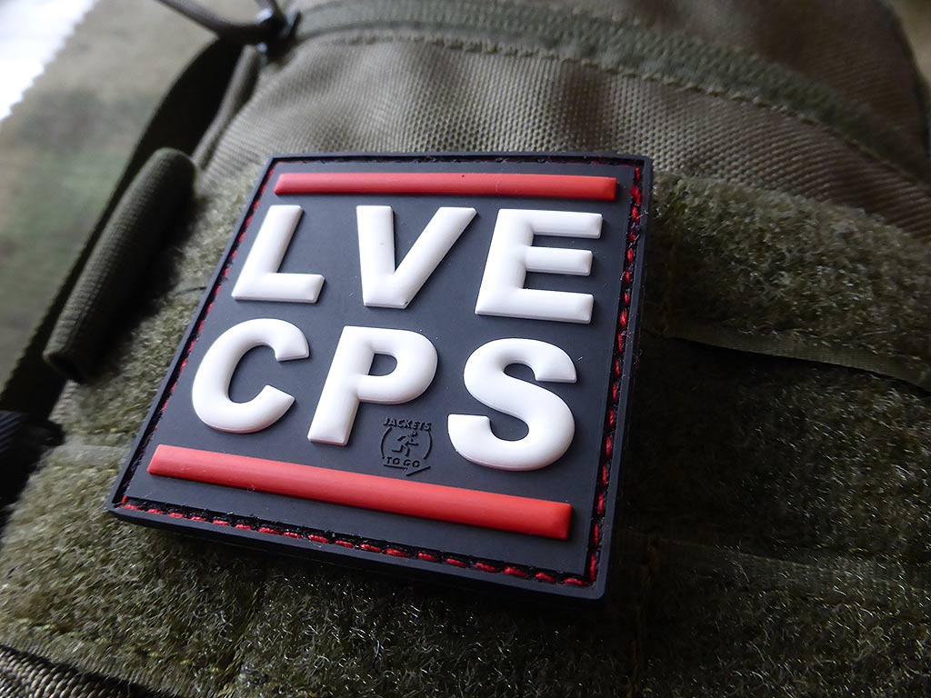 LVE CPS / LOVE COPS Patch / 3D Rubber Patch