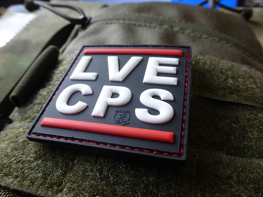 LVE CPS / LOVE COPS Patch / 3D Rubber Patch