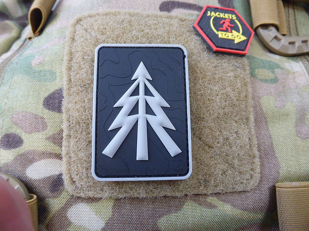 Patch RECCE TREE, swat / Patch en caoutchouc 3D