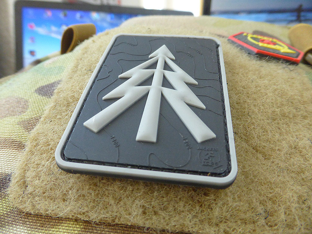 Patch RECCE TREE, swat / Patch en caoutchouc 3D