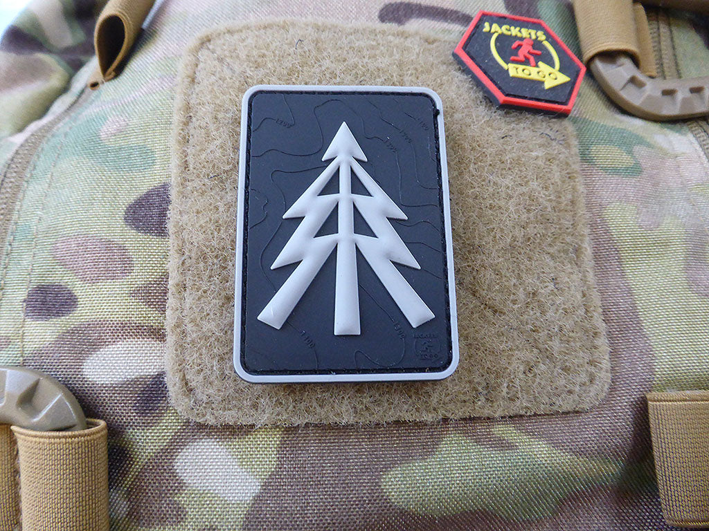 Patch RECCE TREE, swat / Patch en caoutchouc 3D