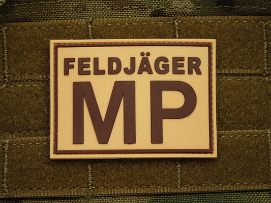 Feldjäger MP Patch, Desert / 3D Rubber Patch