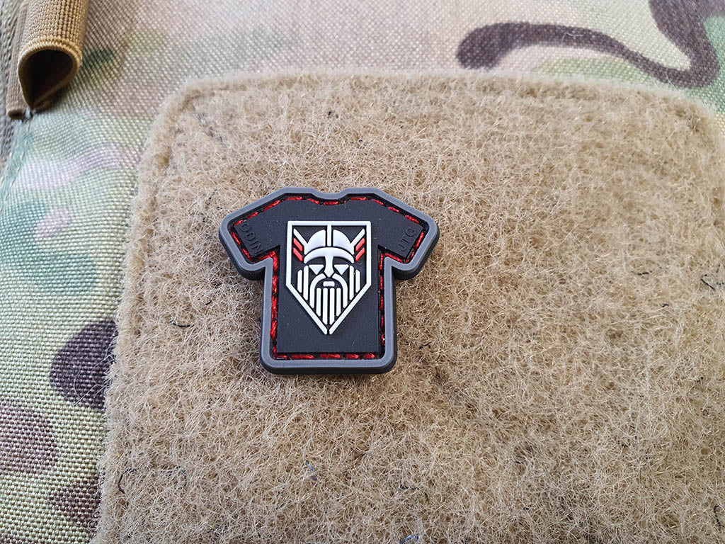 micro ODIN Shirt Patch, 3D Rubber Patch