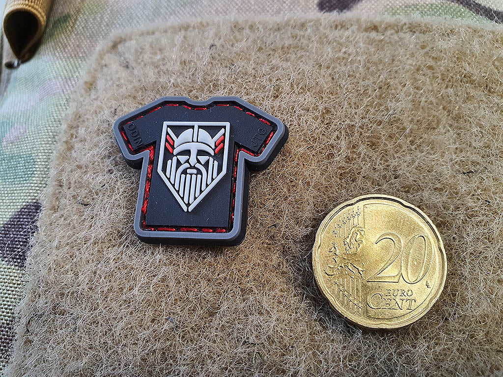 micro ODIN Shirt Patch, 3D Rubber Patch