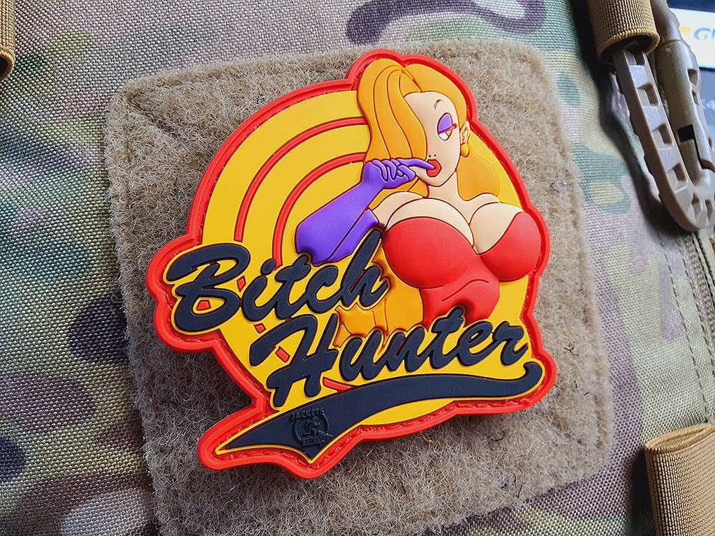 BitchHunter Patch, Fullcolor / 3D Rubber Patch