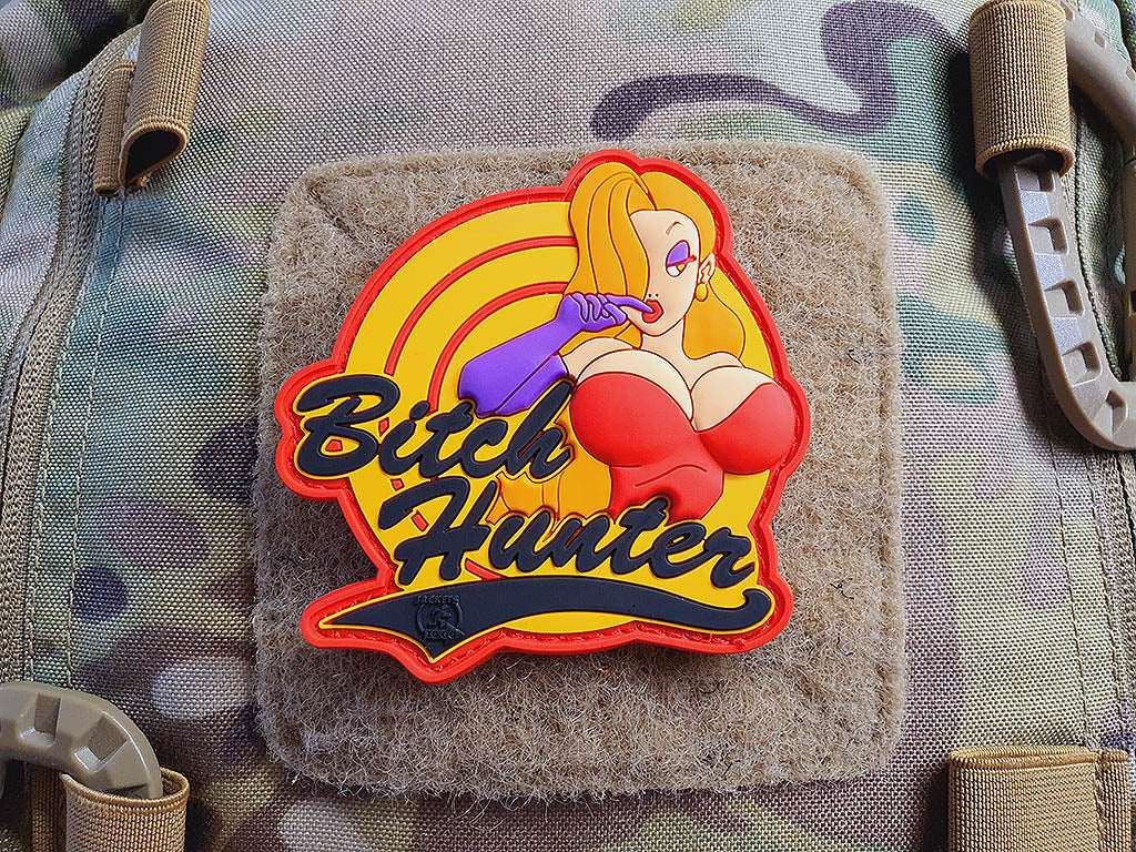 BitchHunter Patch, Fullcolor / 3D Rubber Patch