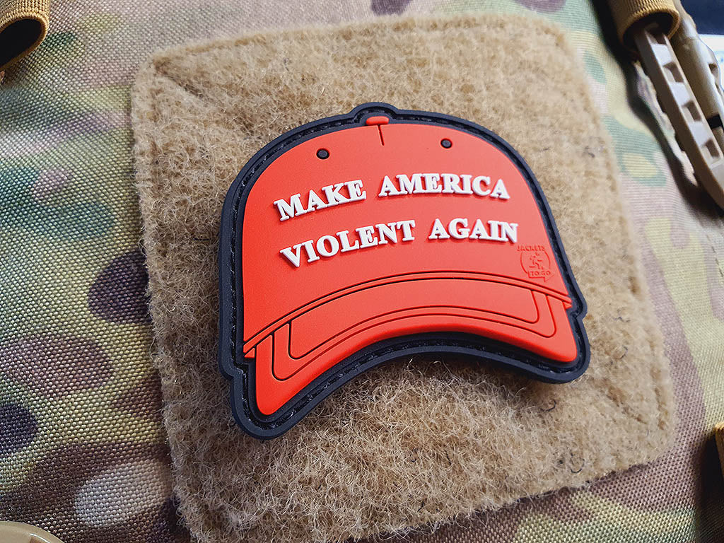 RED BASECAP Patch, 3D Rubber Patch - Patch Snatched