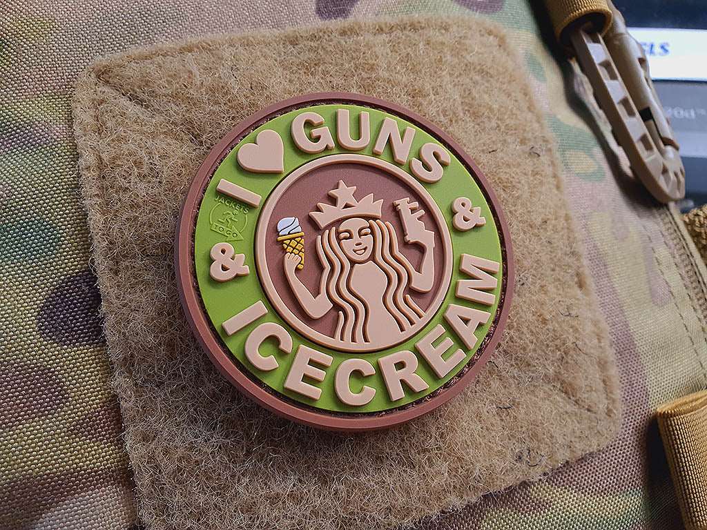 Guns and Icecream Patch, Multicam, 3D Rubber Patch