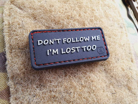 I´m Lost Too Patch, 3D Rubber Patch