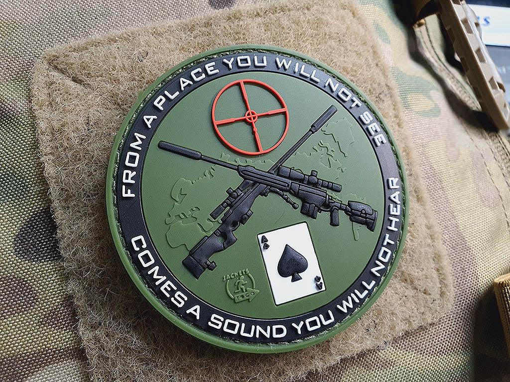 Sniper Patch, Forest / 3D Rubber Patch