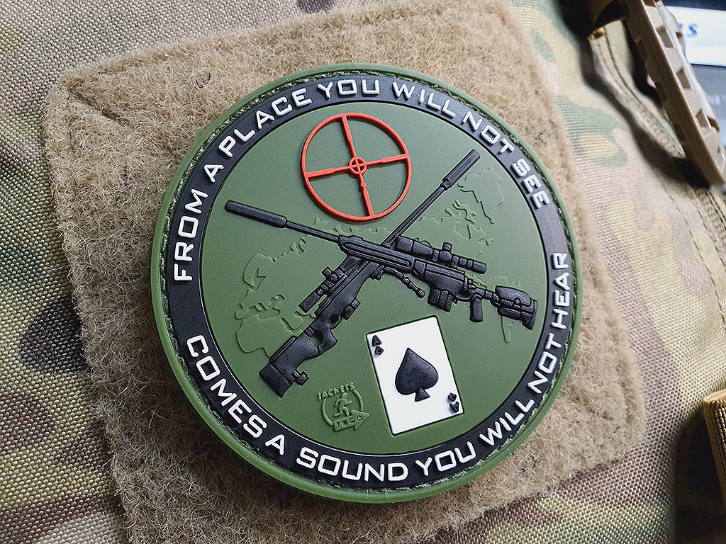 Sniper Patch, Forest / 3D Rubber Patch - Patch Snatched