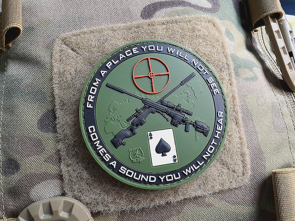 Sniper Patch, Forest / 3D Rubber Patch - Patch Snatched