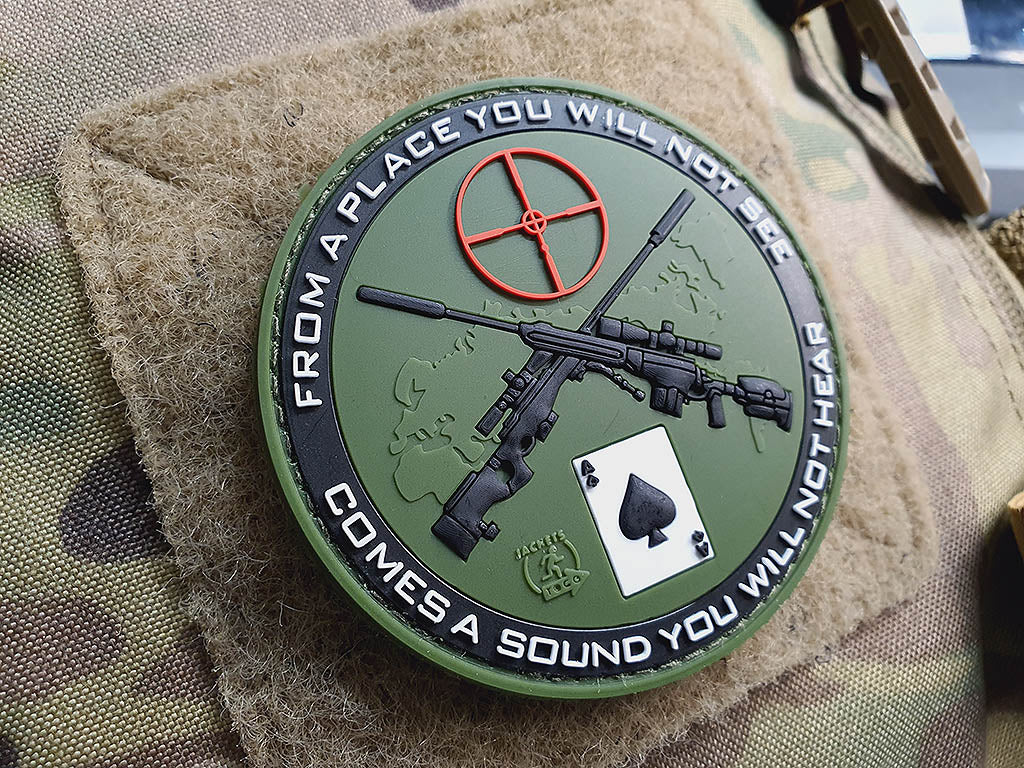 Sniper Patch, Forest / 3D Rubber Patch