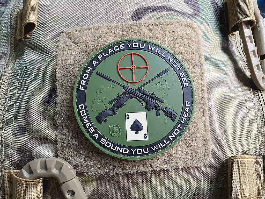 Sniper Patch, Forest / 3D Rubber Patch - Patch Snatched