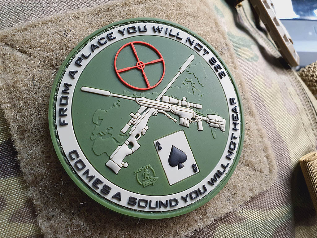 Sniper Patch, multicam / 3D Rubber Patch - Patch Snatched