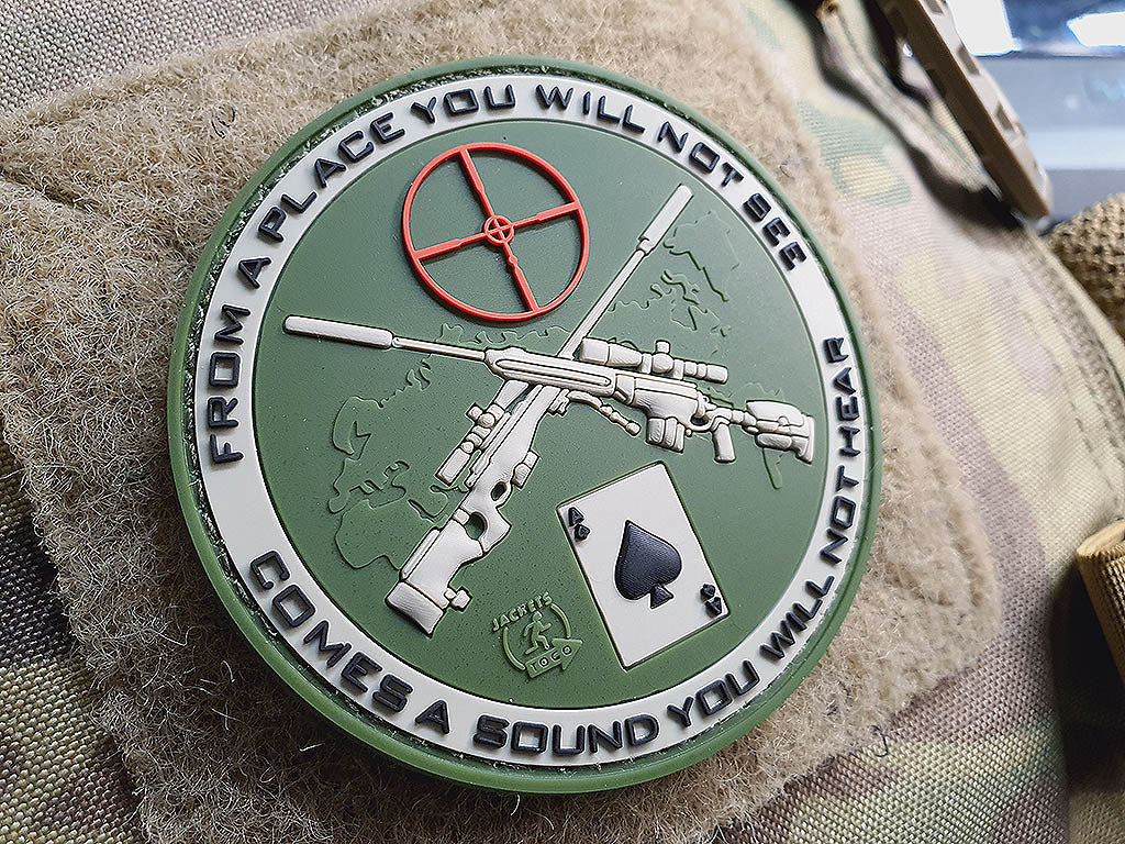 Sniper Patch, multicam / 3D Rubber Patch - Patch Snatched