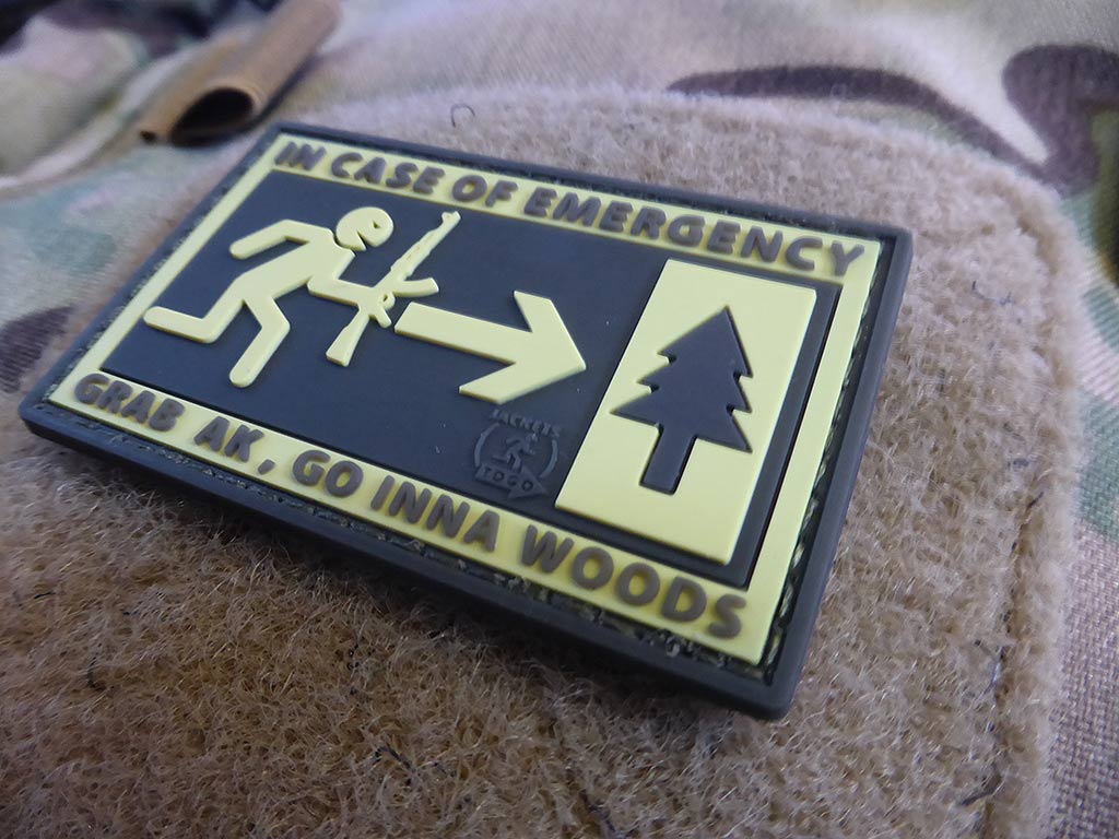 Emergency Patch, fullcolor / 3D Rubber patch