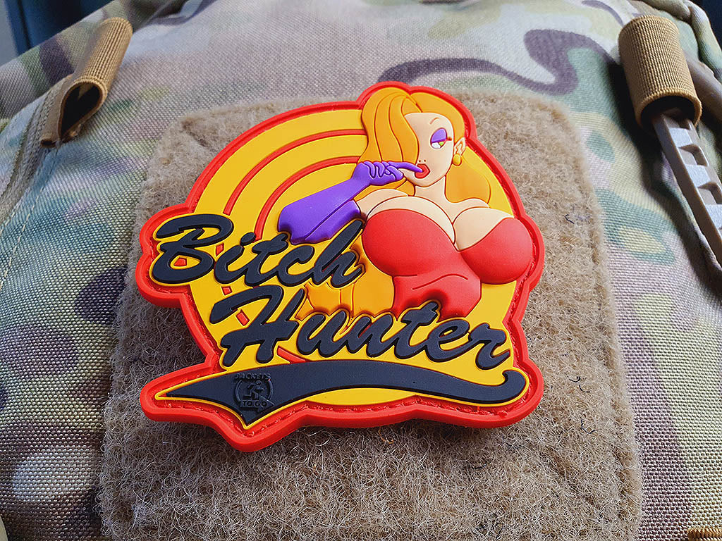 BitchHunter Patch, Fullcolor / 3D Rubber Patch