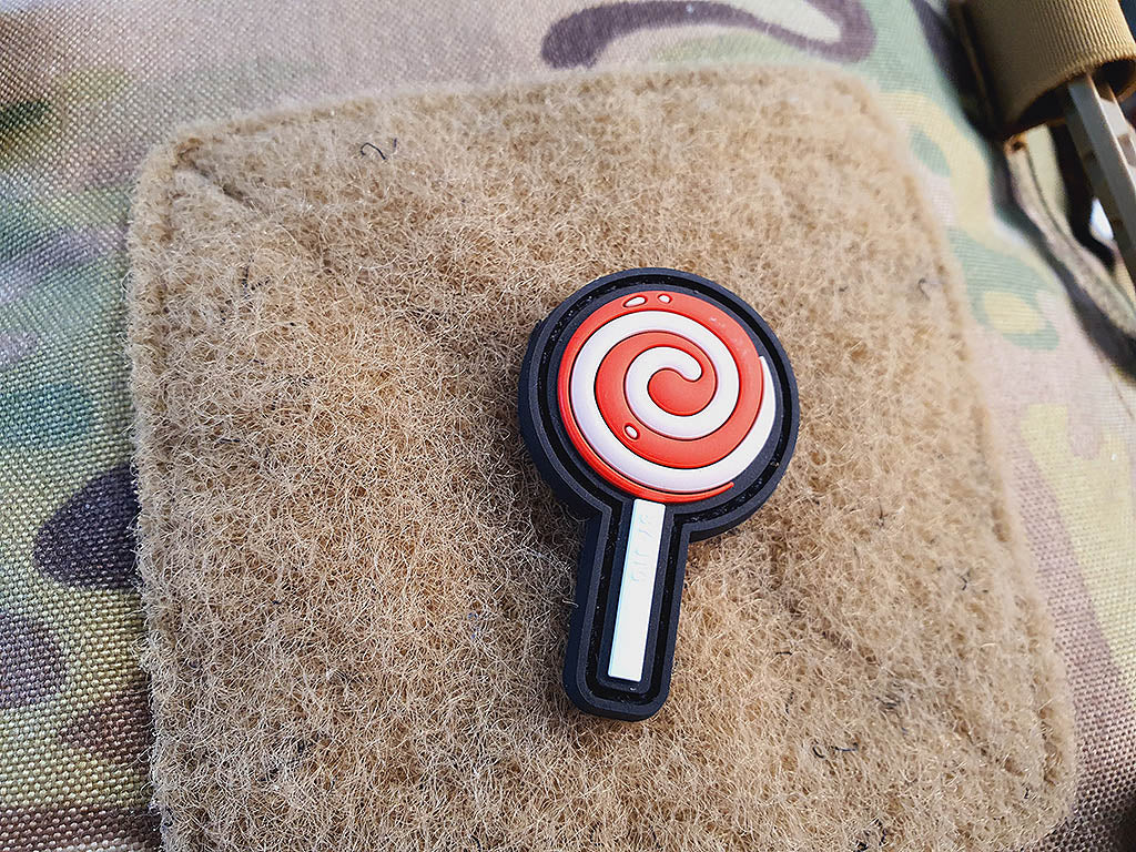 Lollipop micro Patch, fullcolor, 3D Rubber Patch