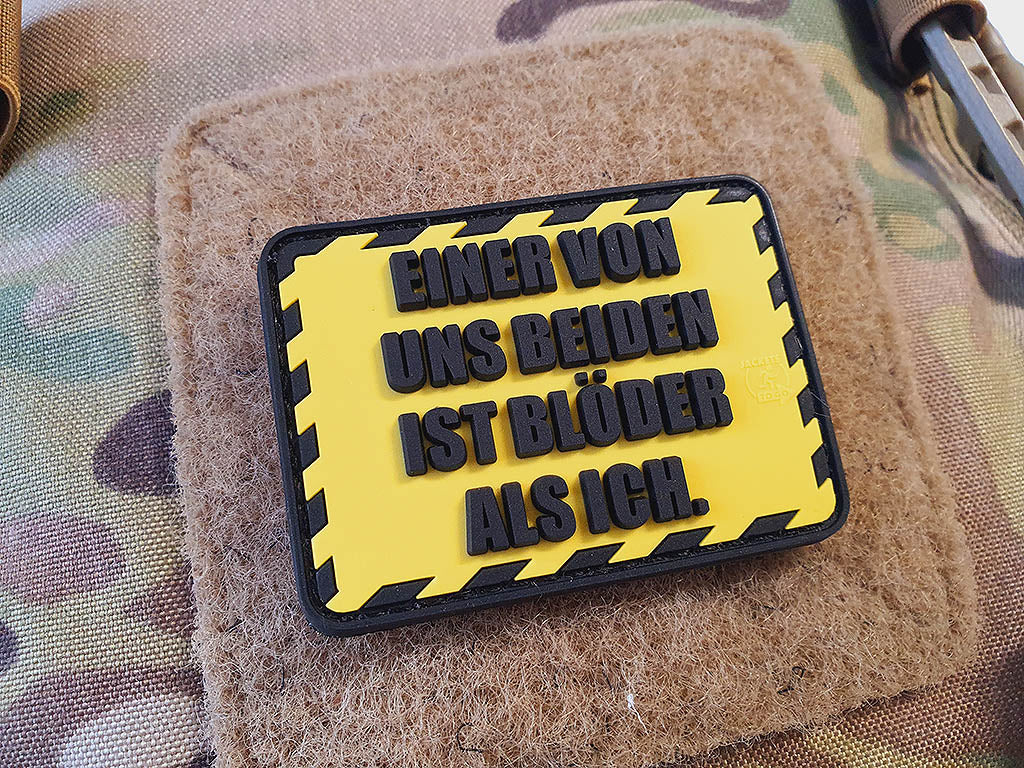 Einer von uns Patch, fullcolor, 3D Rubber Patch