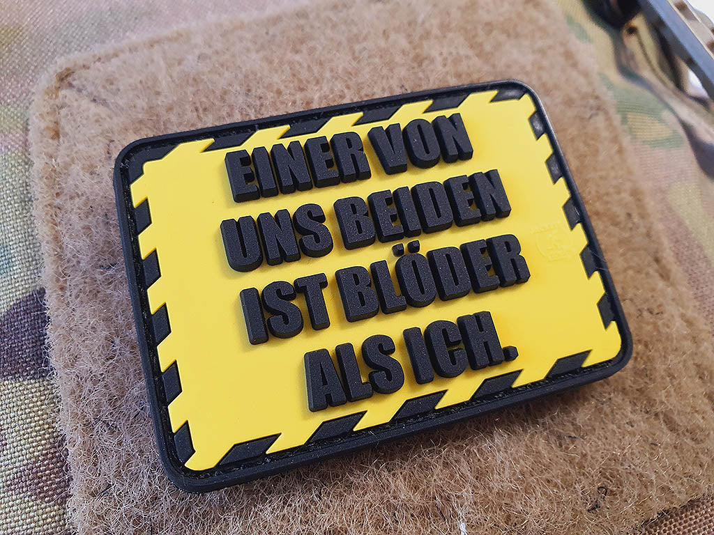 Einer von uns Patch, fullcolor, 3D Rubber Patch