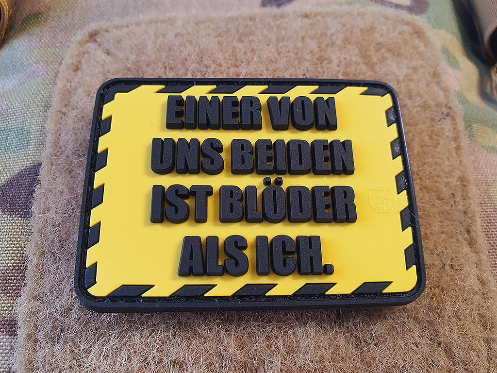 Einer von uns Patch, fullcolor, 3D Rubber Patch