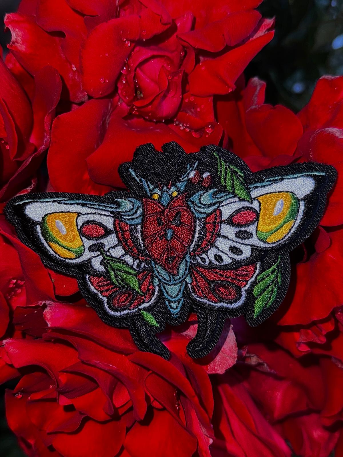 #2 Ruby -The Queen of the red Garden Moth