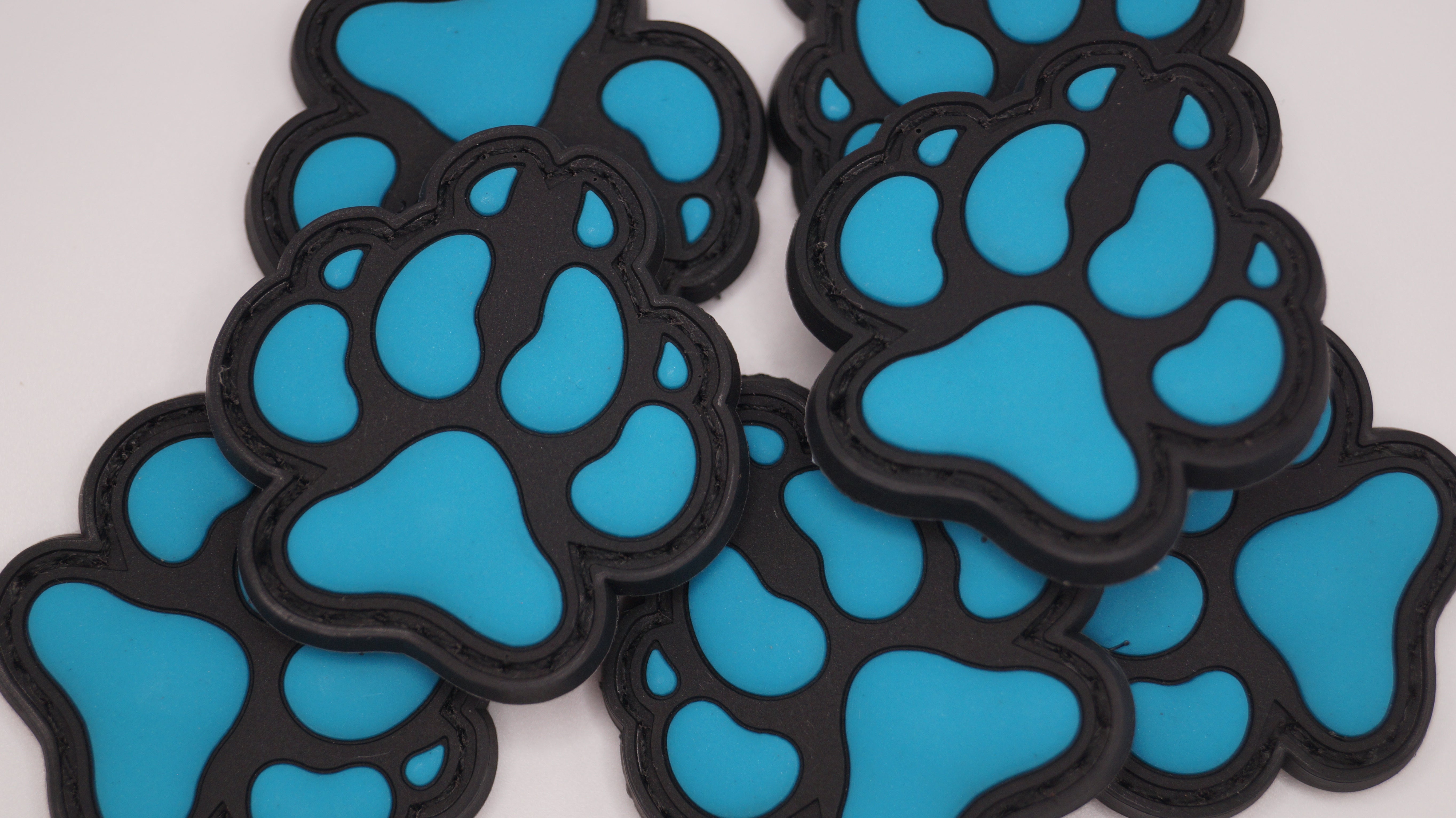 DogPaw 3D Rubberpatch Blue