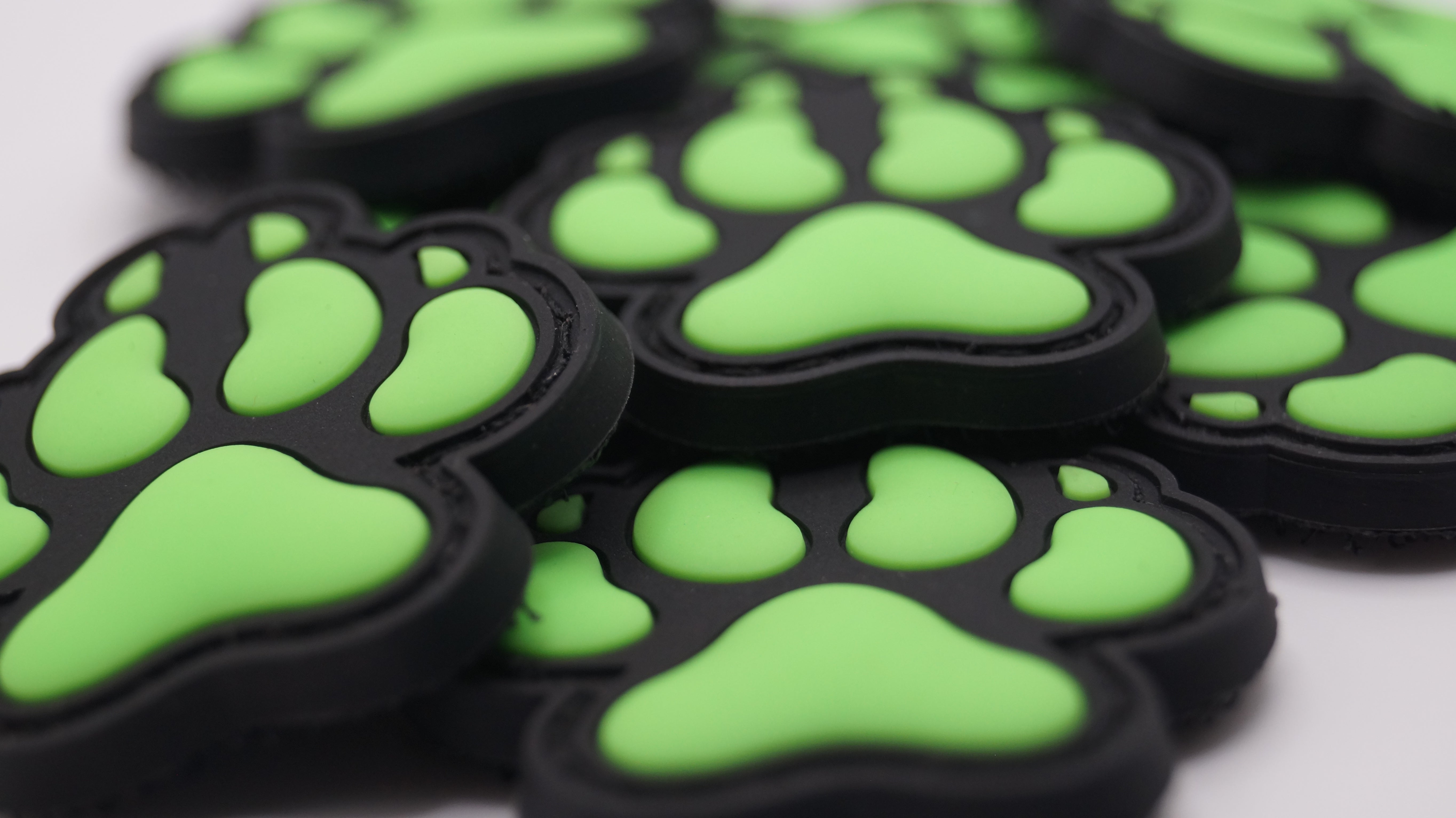 DogPaw 3D Rubberpatch Green