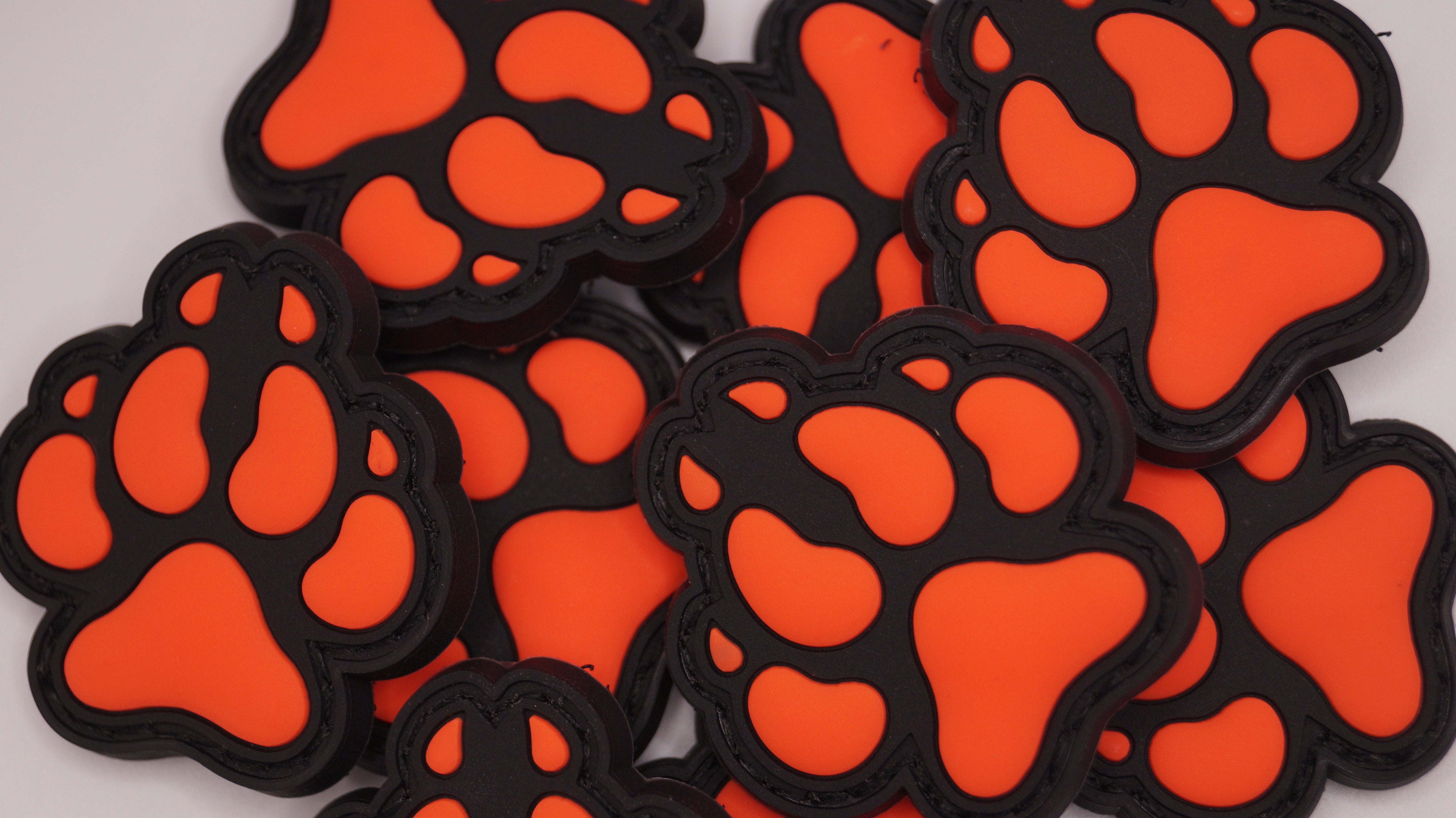 DogPaw 3D Rubberpatch Red