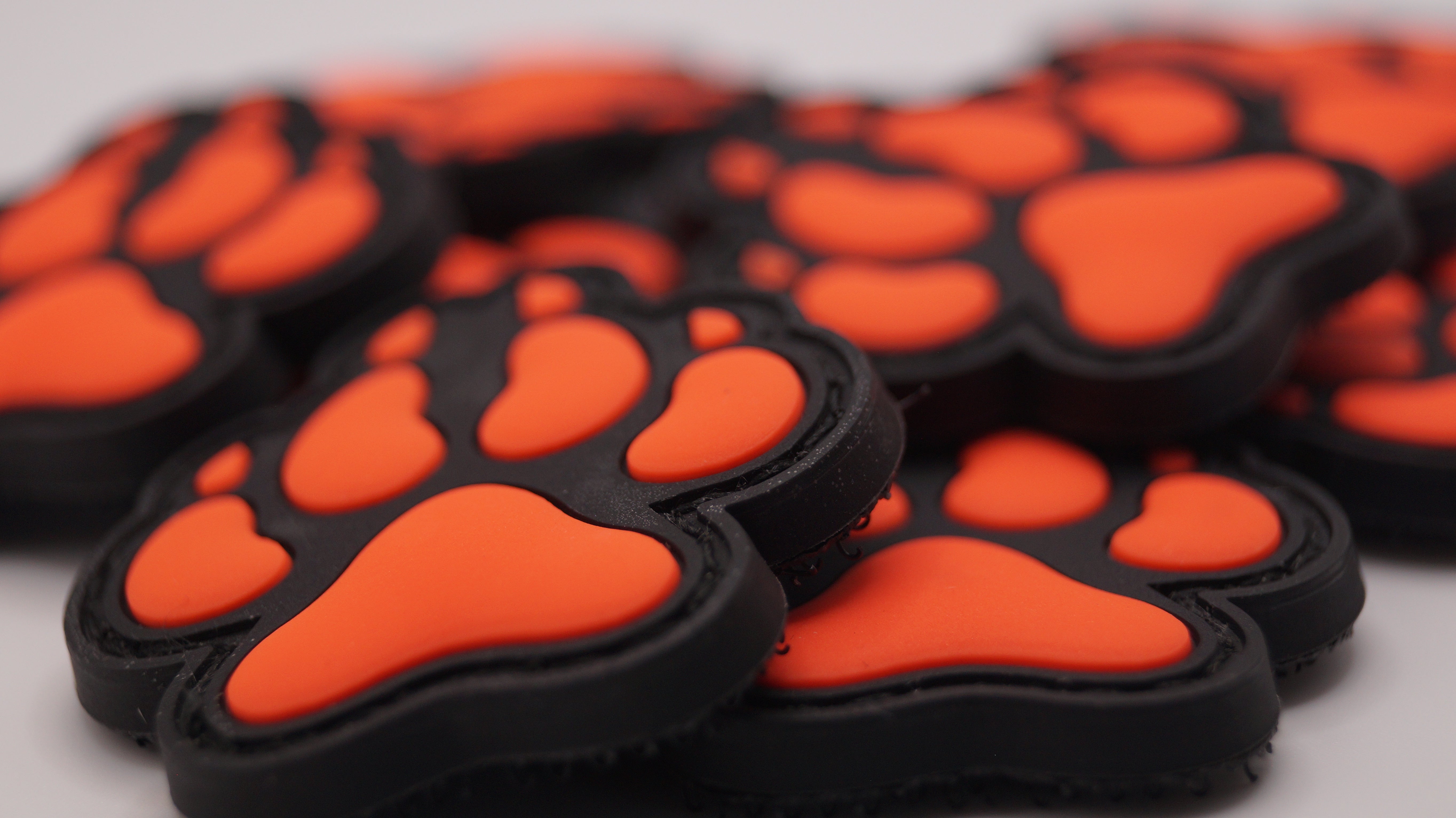 DogPaw 3D Rubberpatch Red