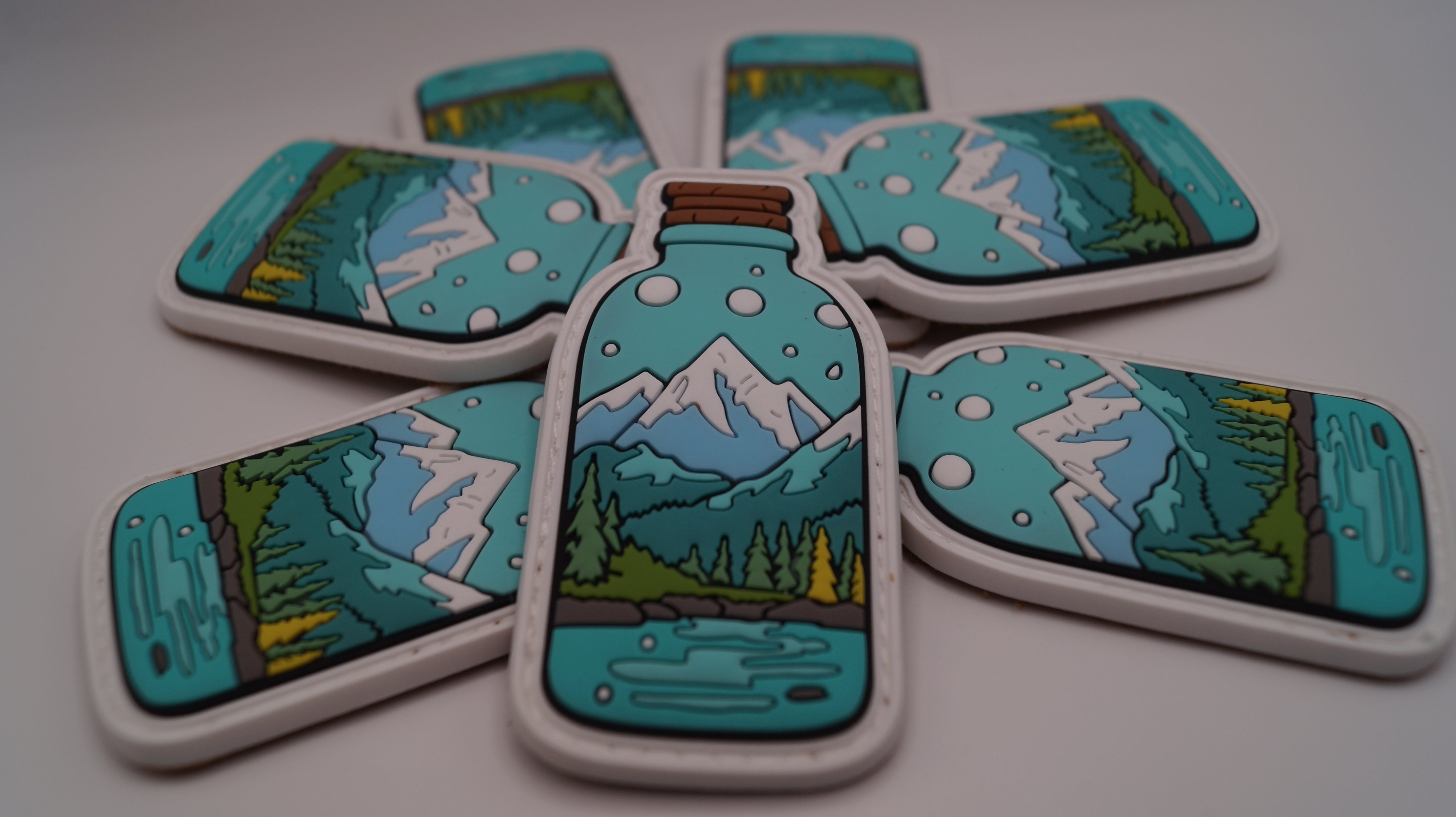 View in a Bottle 3D Rubberpatch