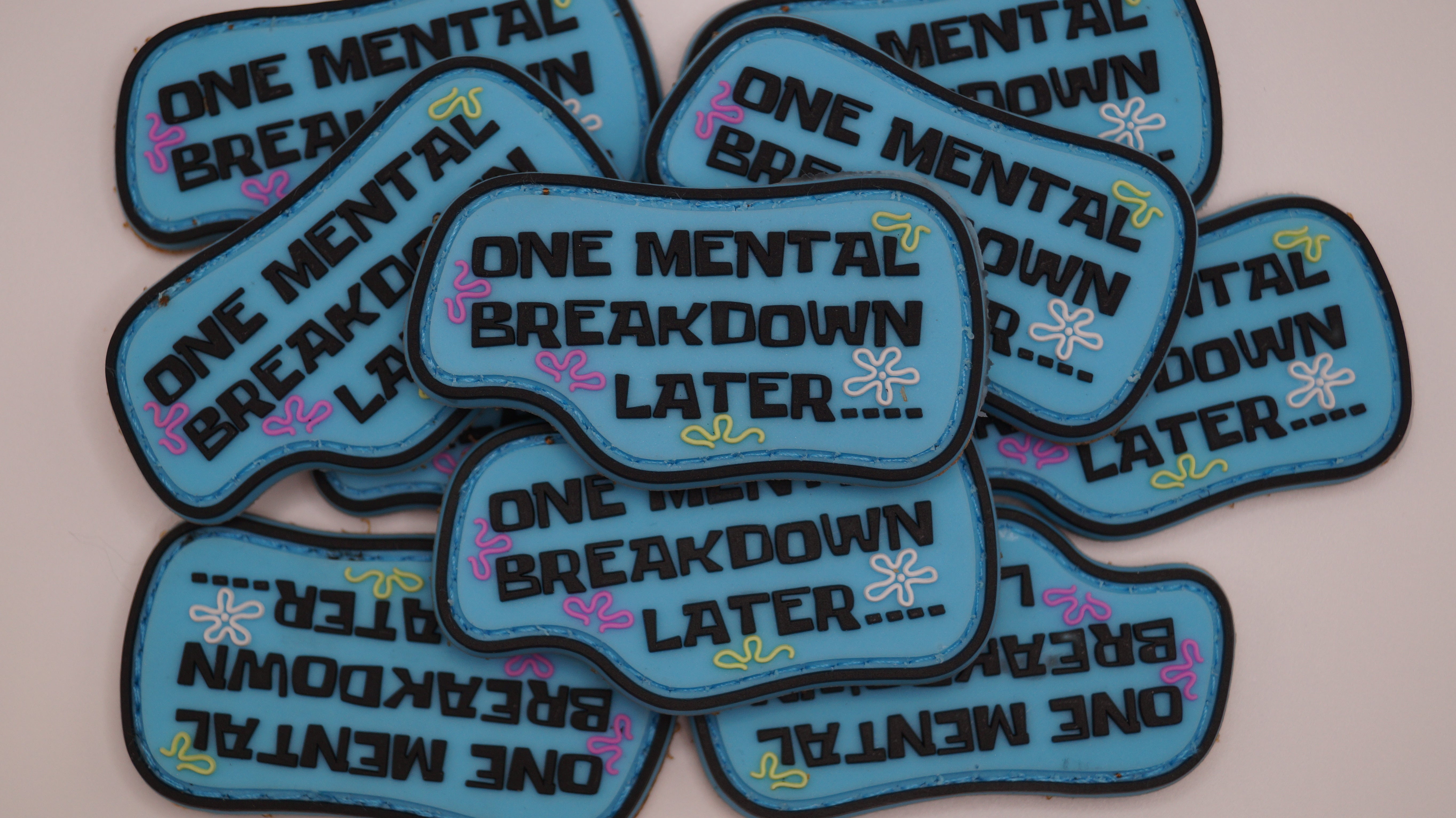 Mental Breakdown 3D Rubberpatch
