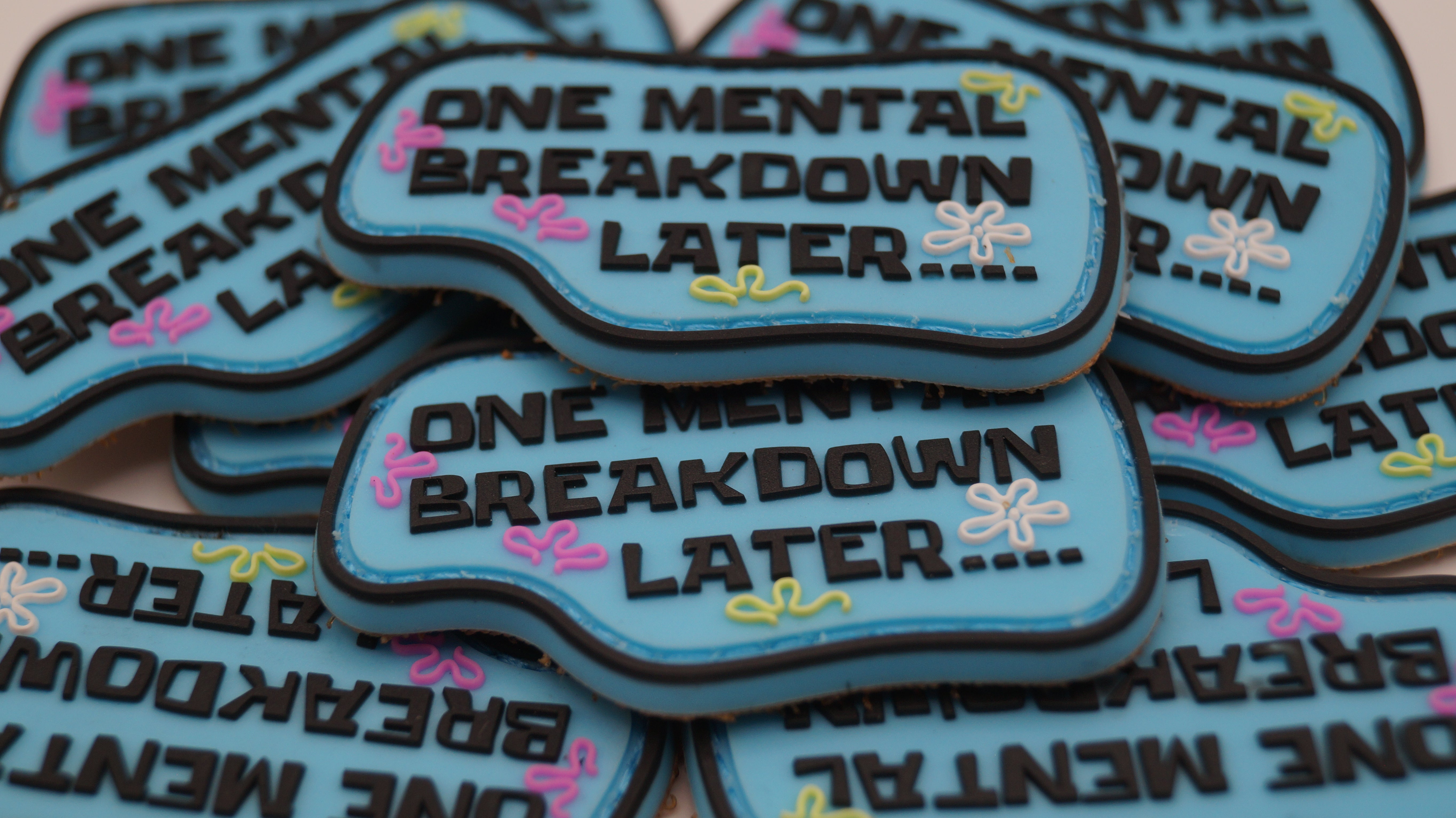 Mental Breakdown 3D Rubberpatch