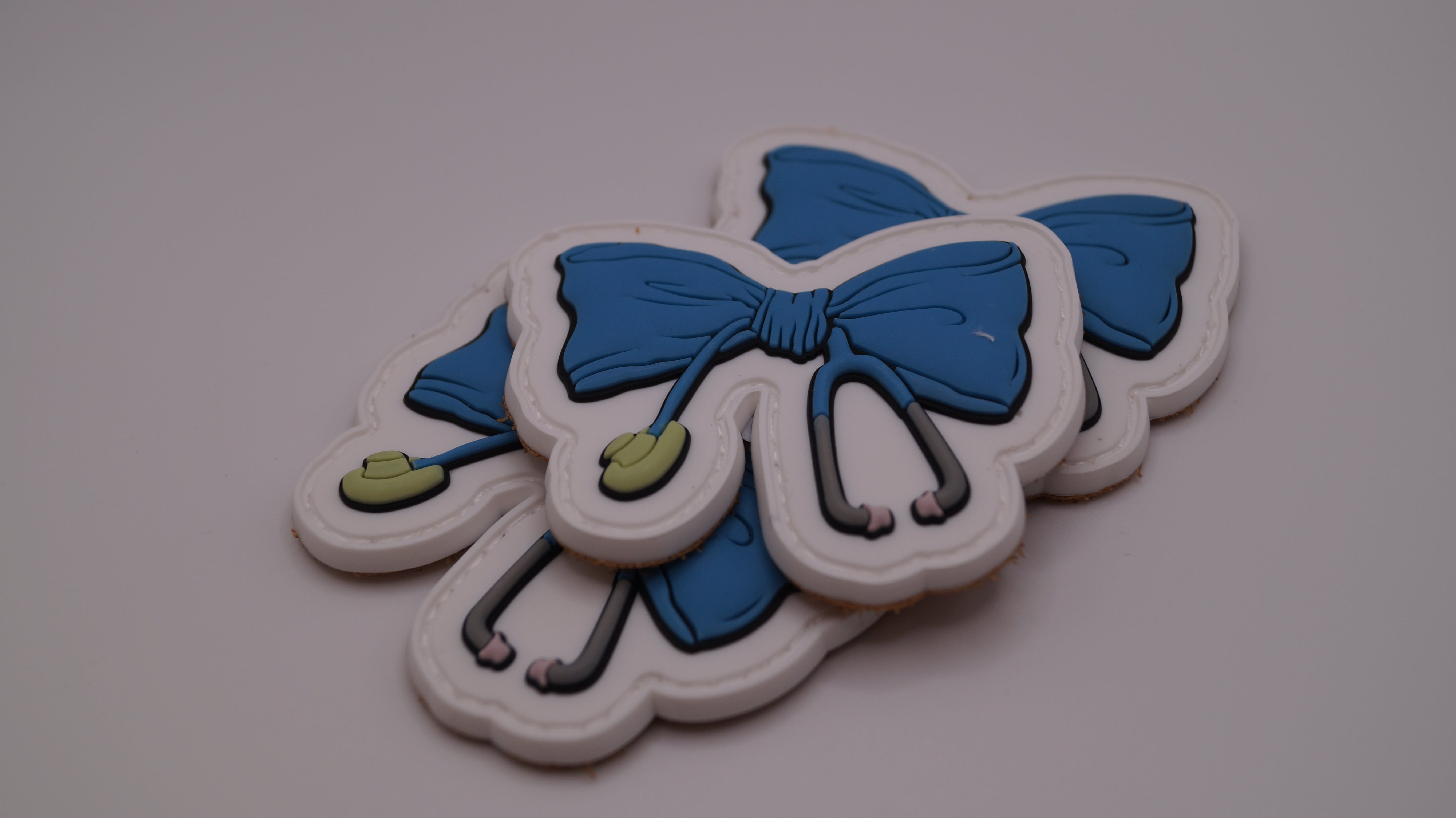 Nurse Patch blue, 3D Rubber Patch - Patch Snatched