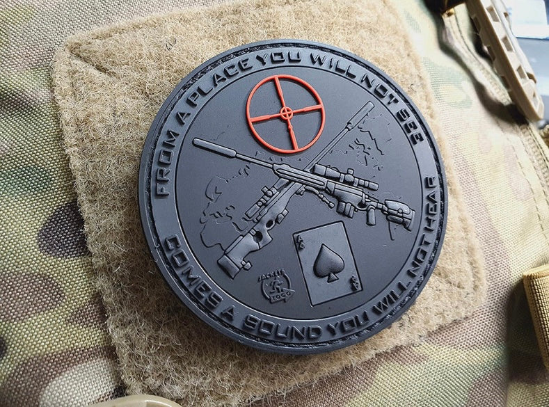 Sniper Patch, blackops, 3D Rubber Patch