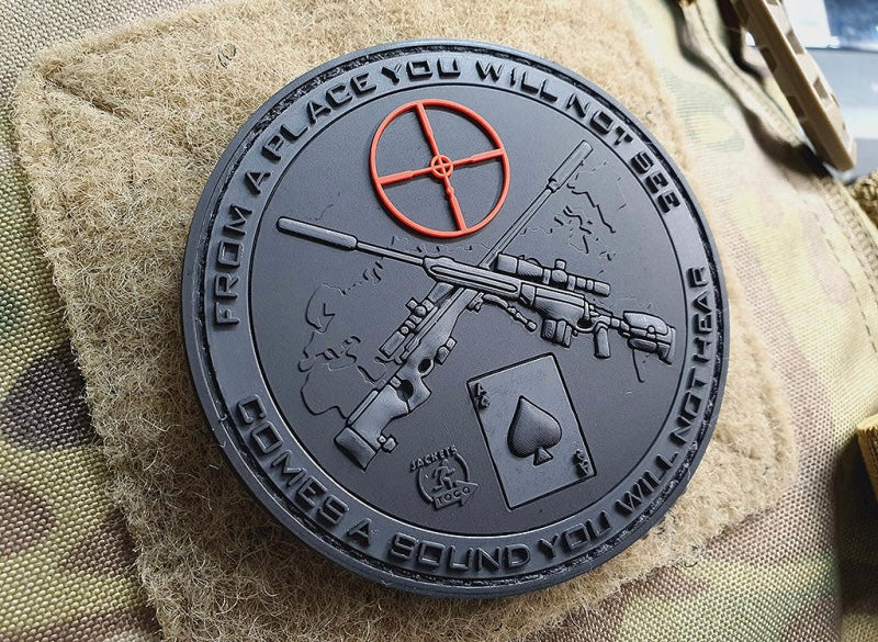 Sniper Patch, blackops, 3D Rubber Patch